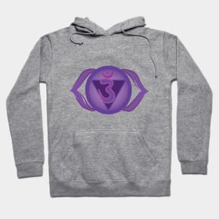 Ajna or third eye chakra Hoodie